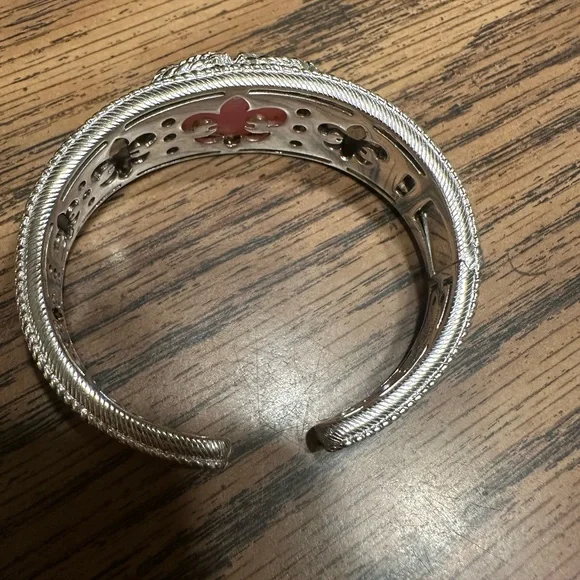 Judith Ripka Caged Heart bangle - Picture 4 of 5